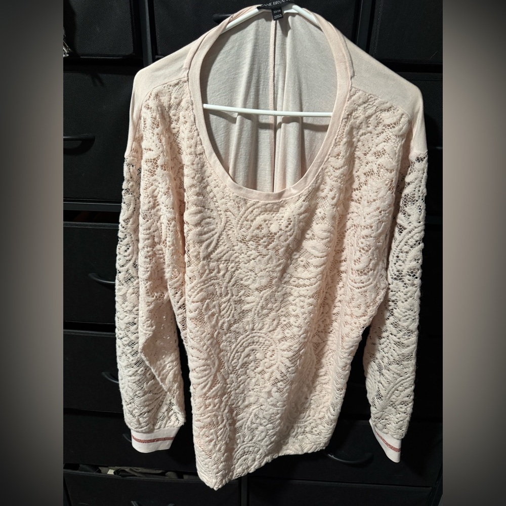 Lane Bryant Lace Detail Sweater – Size 22/24